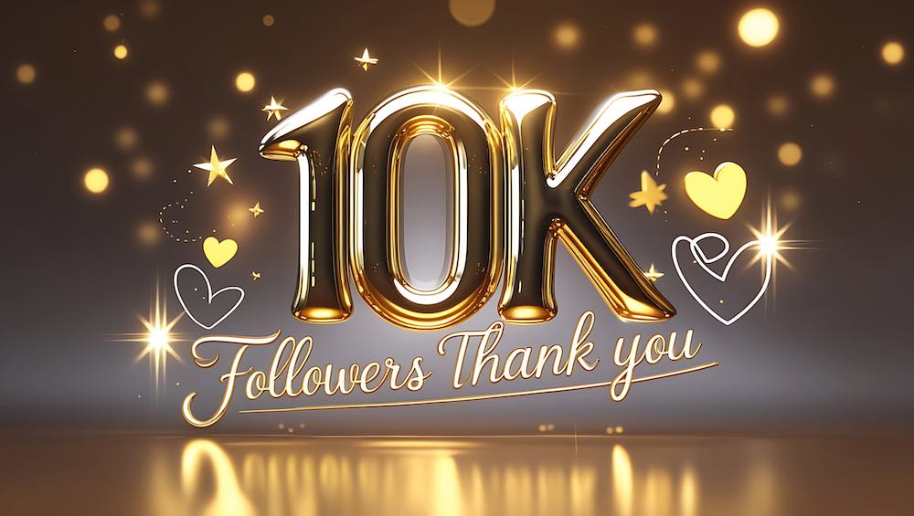 We’ve Reached 10,000 Followers on Facebook!